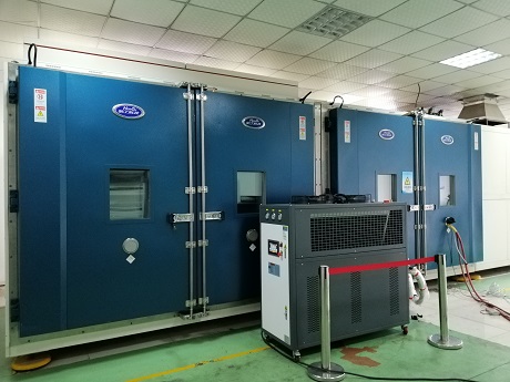 液冷系統(tǒng)高低溫測試機電池包測試現場.jpg